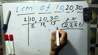 Lcm of 1020 amp 30  lcm by division method examples  Exam  Question  Hindi  Surendra khilery [upl. by Bundy]