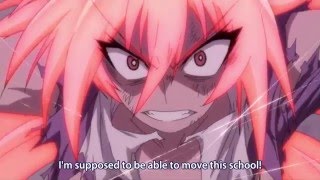 Medaka Box めだかボックス  War God Medaka Vs Unzen 720p Eng Subs [upl. by Nessnaj416]