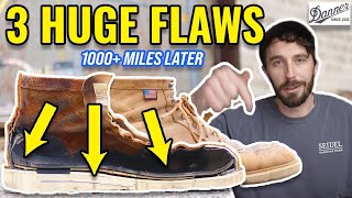 1000 Miles in work boots  Danner Bull Run Review CUT IN HALF [upl. by Ahsikel]