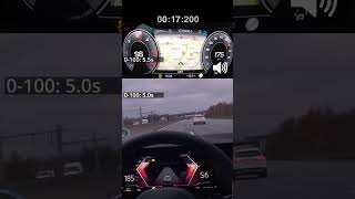 2024 BMW 540d vs 2023 Audi A6 50TDI shorts acceleration cars speed 540 bmw audi [upl. by Atinihc]