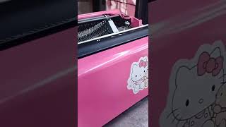 Olivetti lettera 25 rosa Custom de la gatita Kitty [upl. by Burnside100]