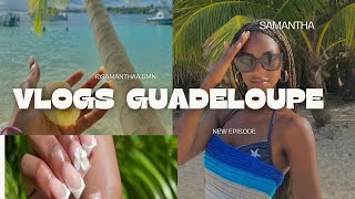 Guadeloupe vlog  Ep4  ile bateau plage 🏝️ [upl. by Otnas796]