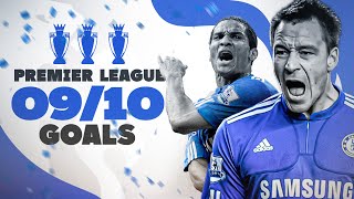 EVERY CHELSEA GOAL  200910 Premier Leaguewinning season 🏆 Drogba Lampard Anelka amp MORE [upl. by Adniral517]