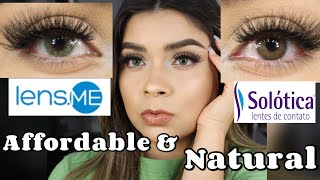 BEST COLOR CONTACTS TO TRY THIS 2023  review on Dark brown eyes  Solotica Lensme [upl. by Riggs665]