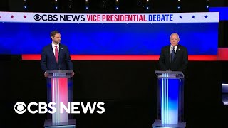 Watch CBS News VP debate between JD Vance and Tim Walz  full video [upl. by Dao]