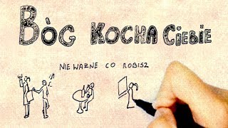 Bóg kocha Ciebie  kerygmat w rysunkach  whiteboard animation [upl. by Eelrihs]