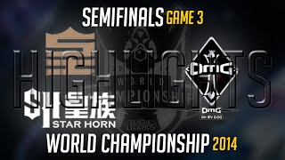 Royal Club vs OMG Game 3 Highlights semiFinal  LoL World Championship 2014 SHR vs OMG [upl. by Alilad404]