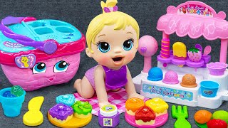 95 Minutes Satisfying with Kitchen Playset Unboxing Leapfrog Ice Cream ASMR  Lana Review Toys [upl. by Ilram]