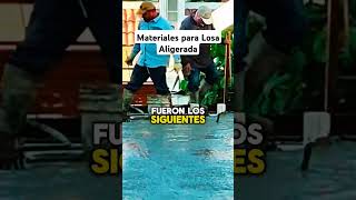 ✅ Materiales para Losa Aligerada ingenierocivil shortsviral construction arquitectura viral [upl. by Sholley]