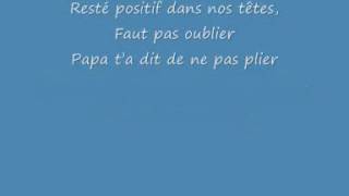 paroles Positif de Matt Houston et P square [upl. by Naitsabas]