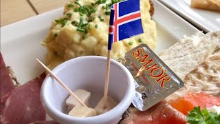 Trying Fermented shark meat Hákarl in Iceland [upl. by Idalina]