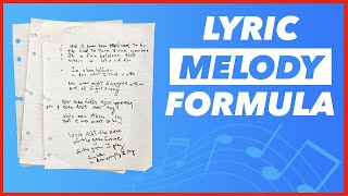 How To Write Lyrics To Melody BEST Way [upl. by Asirem]