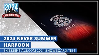 2024 Never Summer Harpoon  SkiEssentialscom Snowboard Test [upl. by Landry821]