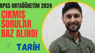 SON KEZ İZLE  KPSS ORTAÖĞRETİM  Tarih Çıkması Muhtemel Soru Tipleri  2024 kpss kpssortaöğretim [upl. by Alcott]