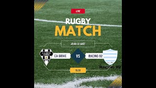 Rugby  CA BriveRacing 92 [upl. by Maurise]