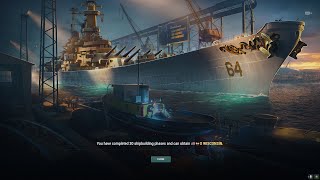 US Battleship USS Wisconsin quotBB64quot  World of Warships Dockyards First Impressions and Showcase [upl. by Cort]