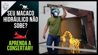 Como consertar macaco hidráulico  girafa que não sobe [upl. by Berky842]