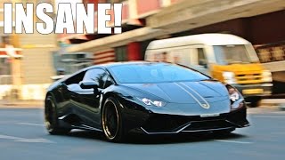 Lamborghini Huracan CRAZY Accelerations On The Streets [upl. by Rivers]