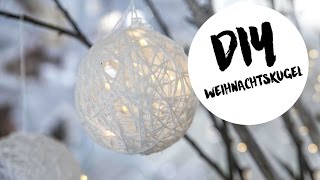 DIY Weihnachtskugel 🎄 Weihnachtsbaumschmuck 2020 [upl. by Acnoib904]