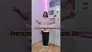 Myntra Oversized Shirt Haul oversizedshirt myntra shirts womenshirts [upl. by Lanny423]