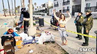 Turning the Tide Venice Beach Boardwalk Sees Major Cleanup of Homeless Encampments [upl. by Lewej]