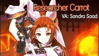 Epic Seven Researcher Carrot Voice Lines  Captions English [upl. by Ylecara533]