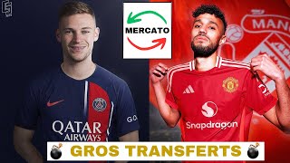 🚨 GROS TRANSFERTS 🔥 MERCATO 2024 ✅ [upl. by Claiborne]