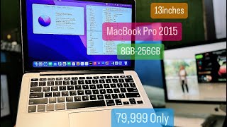 macBook Pro 2015 8GB 256GB  79k Only 😳 [upl. by Dleifxam13]