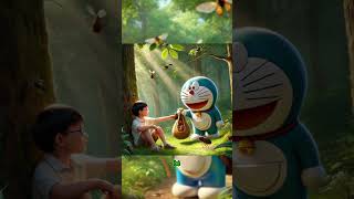 Doraemon đi bắt ve sầu ai doraemon tredning doremonshorts funny shorts memes cartoon [upl. by Wildon]