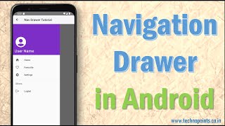 The Ultimate Guide to Navigation Drawer  Navigation Drawer in Android Studio Tutorial [upl. by Takeshi]