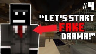 YOUTUBER wants FAKE DRAMA Minecraft No Hack Anarchy SimplyVanilla 4 [upl. by Okiron]