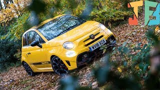 ABARTH 595 Competizione Review 🚗💨 FIRST IMPRESSIONS [upl. by Alahcim]