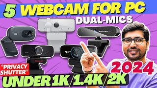 BEST WEBCAM FOR PC🔥BEST WEBCAM FOR LAPTOP🔥BEST WEBCAM UNDER 2000🔥BEST WEBCAM FOR STREAMING [upl. by Sirromal]