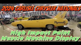 2024 Carlisle Chrysler Nationals High Impact Paint Muscle Machine Display chryslernationals mopar [upl. by Ber843]