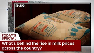 Whats behind the rise in milk prices across the country  Dairy  Inflation  Business Standard [upl. by Fellows]