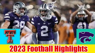 Texas Tech vs Kansas State FULL GAME HIGHLIGHTS  NCAAF 2023  College Football [upl. by Perri]