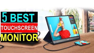 ✅BEST TOUCH SCREEN MONITOR 2024  Top 5 Best Touchscreen Monitors  review [upl. by Notsnhoj477]