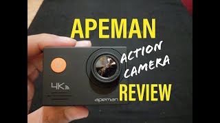 Best Camera for Travel Vlog Apeman A79 4K Action Camera [upl. by Oab]