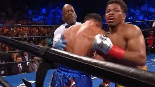 Keith Thurmans 27th Win USA  Shawn Porter Beaten Badly [upl. by Llerrej]