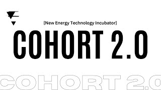 OHUB New Energy Technology Climate Tech Bootcamp Cohort 20 [upl. by Oika]