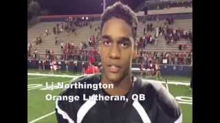 Northington Orange Lutheran run past Santa Margarita [upl. by Nitsej]