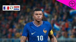 eFootball 2024 PC  France vs Netherlands  UEFA Euro 2024  Phil Gaming OP [upl. by Alatea]