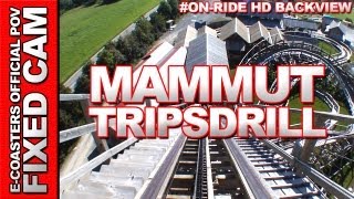 Mammut  Tripsdrill Erlebnispark  OnRide Back View ECam HD [upl. by Sugar780]