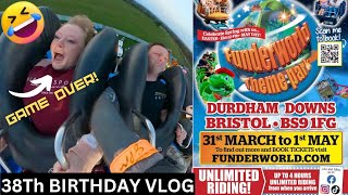 Funderworld Bristol vlog  Game over funderworldthemepark [upl. by Raddi]