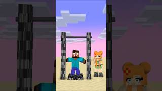 Help Herobrine Pull Up helpherobrine aphmau minecraft trendingshortssh shgamer shorts [upl. by Schultz]