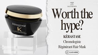 Test and Review KERASTASE Chronologiste Intense Régénérant Hair Mask [upl. by Llehcsreh159]