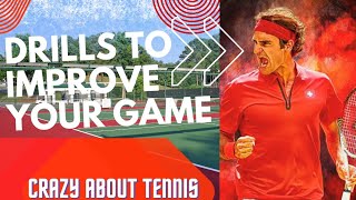 High Performance Tennis Drills To Improve Your Game [upl. by Nhguavaj]