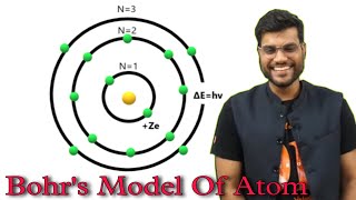 Bohrs model of atom class 11 chemistry arvind sir [upl. by Yrakcaz]