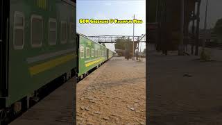 Cool amp Calm 6DN Greenline Passing Khairpur Mirs pakistan sindh khairpurmirs greenline train [upl. by Medin]