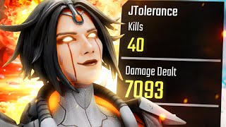 40 Bomb 7000 Damage Solo In Control Apex Legends Season 12 [upl. by Clarise]